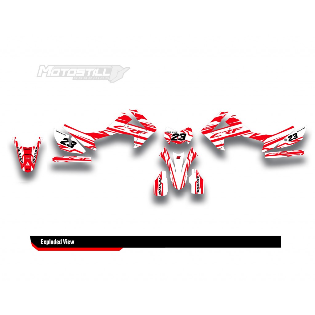 HONDA CRF 250L - 300L GRAPHIC SET DECAL KIT