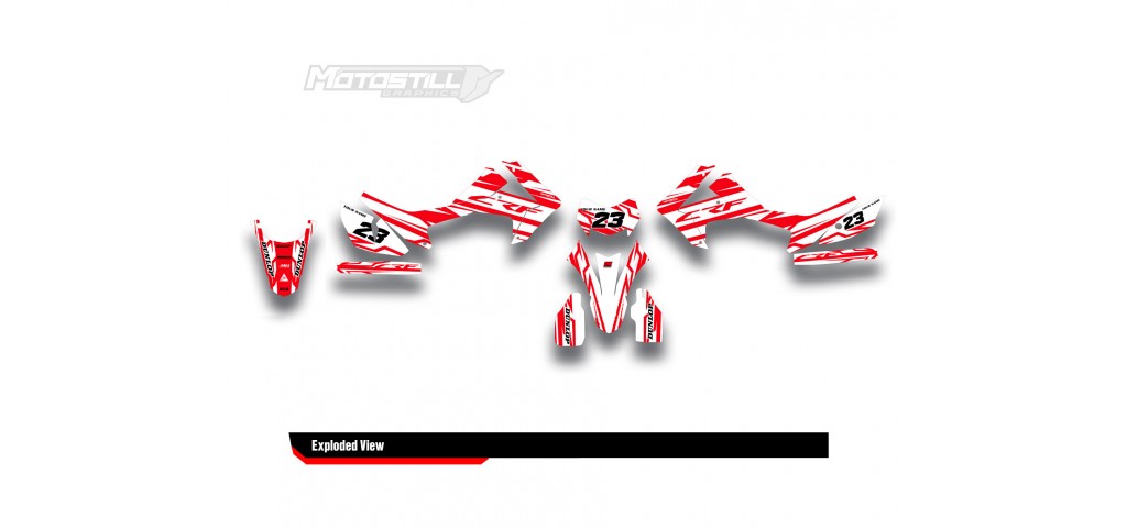 HONDA CRF 250L - 300L GRAPHIC SET DECAL KIT