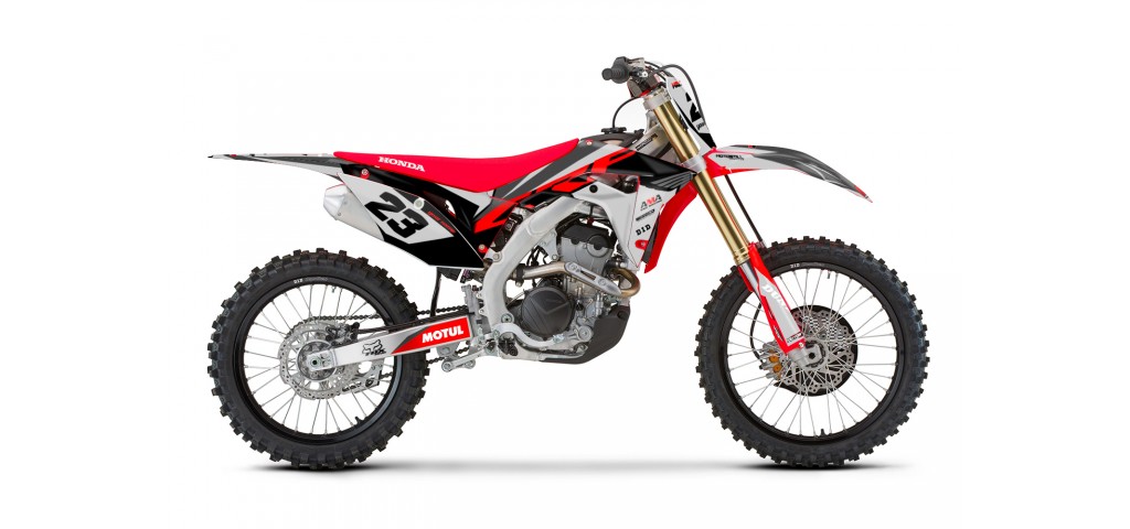 HONDA CRF 250R - 450R GRAPHIC SET DECAL KIT