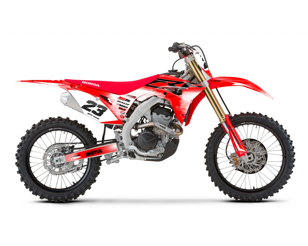 HONDA CRF 250R - 450R GRAPHIC SET DECAL KIT