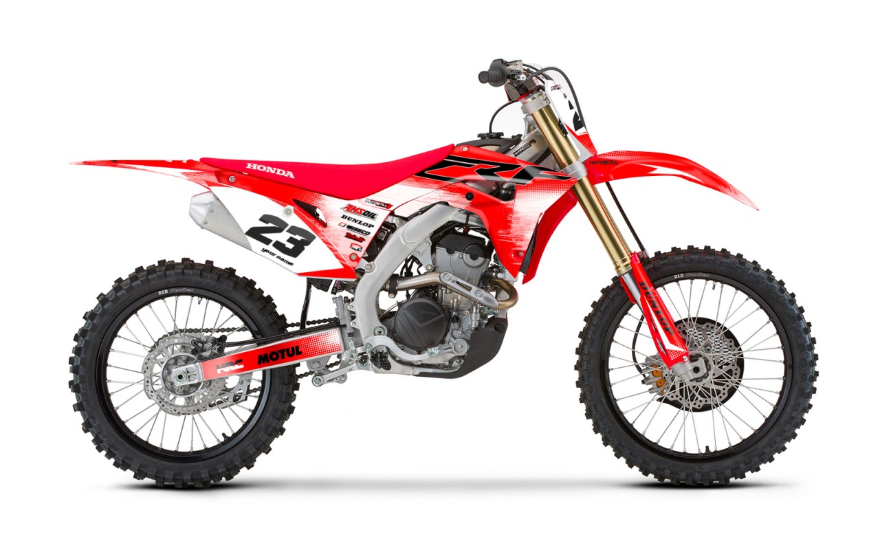 HONDA CRF 250R - 450R GRAPHIC SET DECAL KIT
