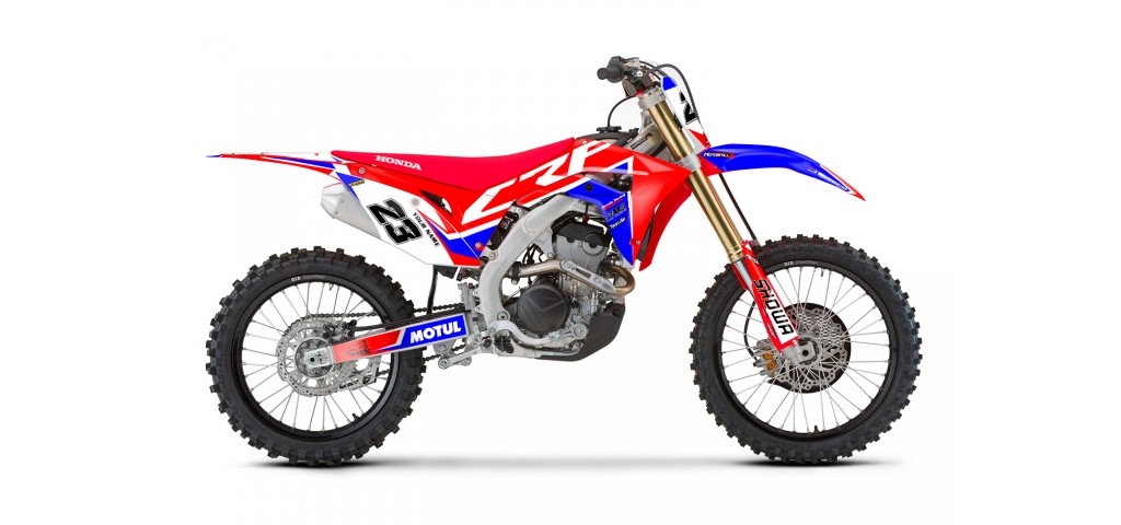 HONDA CRF 250R - 450R GRAPHIC SET DECAL KIT