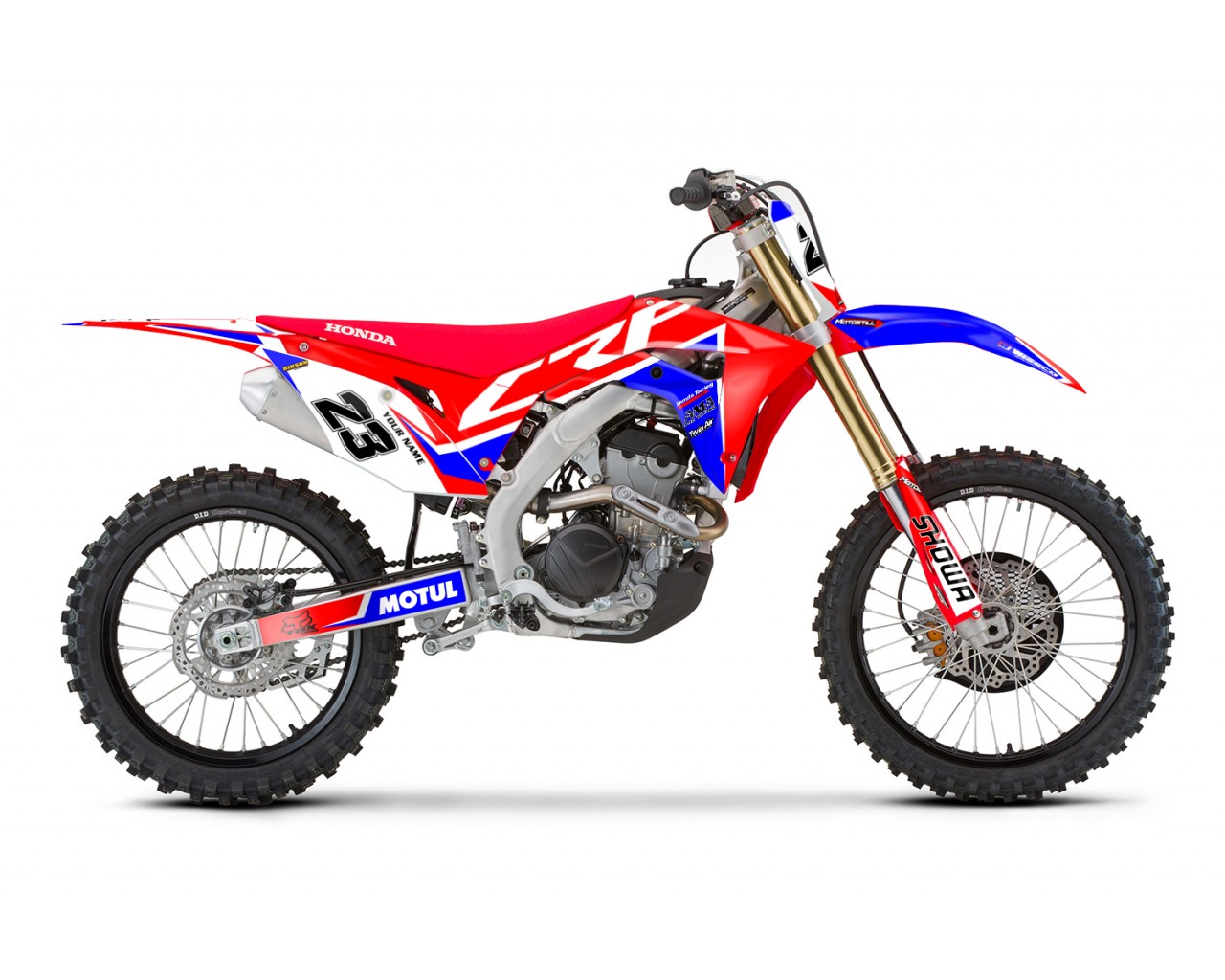 HONDA CRF 250R - 450R GRAPHIC SET DECAL KIT