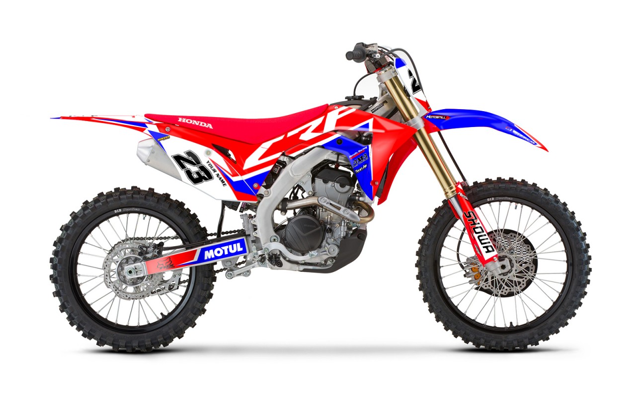 HONDA CRF 250R - 450R GRAPHIC SET DECAL KIT