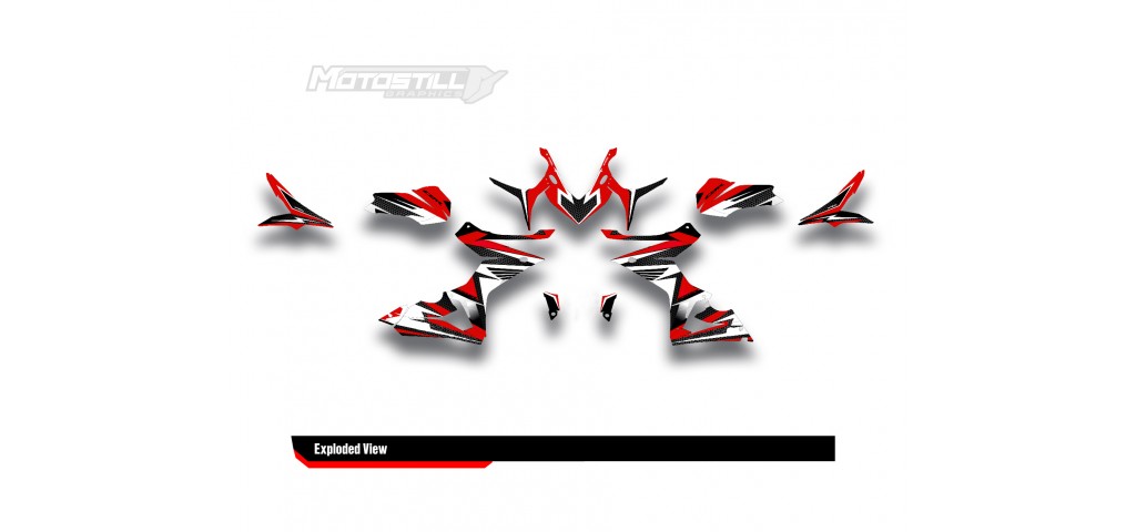 HONDA CBR 650 R 2019-2022 GRAPHIC SET - DECAL KIT