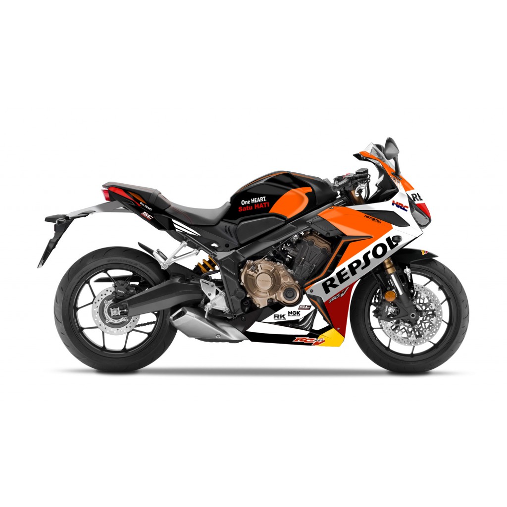 HONDA CBR 650 R 2019-2022 GRAPHIC SET - DECAL KIT