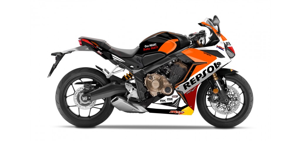 HONDA CBR 650 R 2019-2022 GRAPHIC SET - DECAL KIT