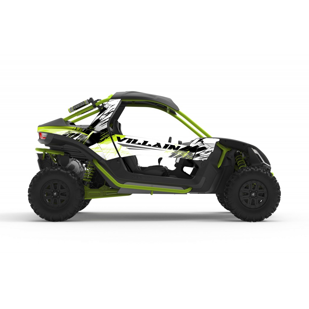 SEGWAY VILLAIN GRAPHIC STICKER SET - DECAL KIT