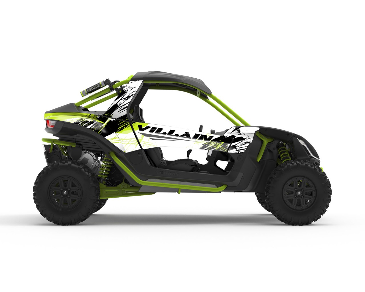 SEGWAY VILLAIN GRAPHIC STICKER SET - DECAL KIT