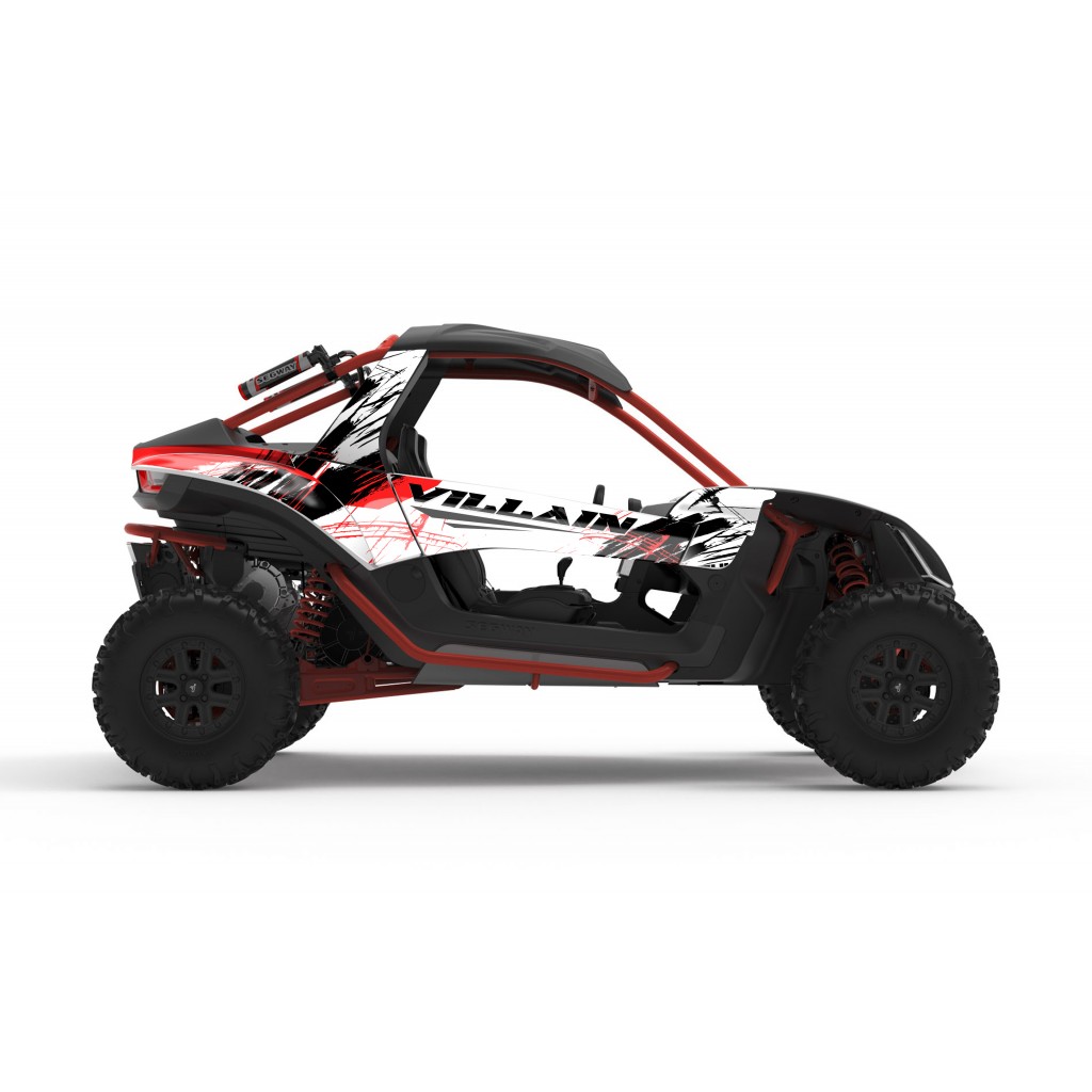 SEGWAY VILLAIN GRAPHIC STICKER SET - DECAL KIT