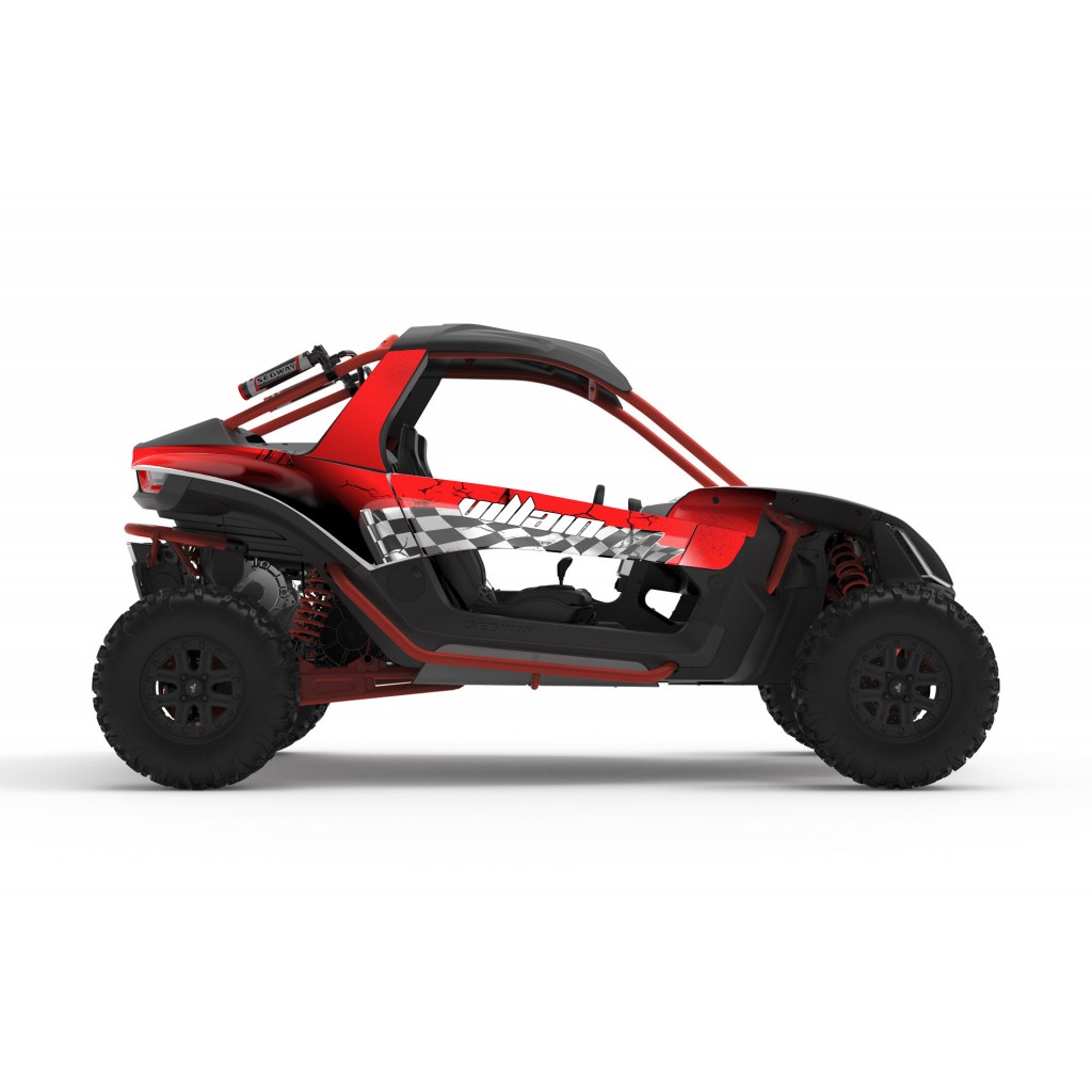 SEGWAY VILLAIN GRAPHIC STICKER SET - DECAL KIT