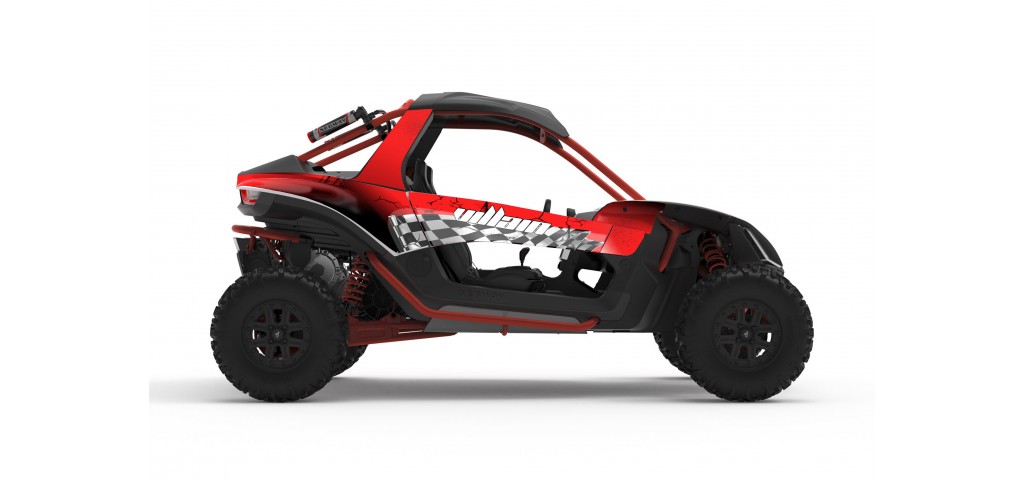 SEGWAY VILLAIN GRAPHIC STICKER SET - DECAL KIT