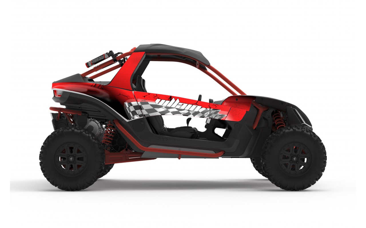 SEGWAY VILLAIN GRAPHIC STICKER SET - DECAL KIT