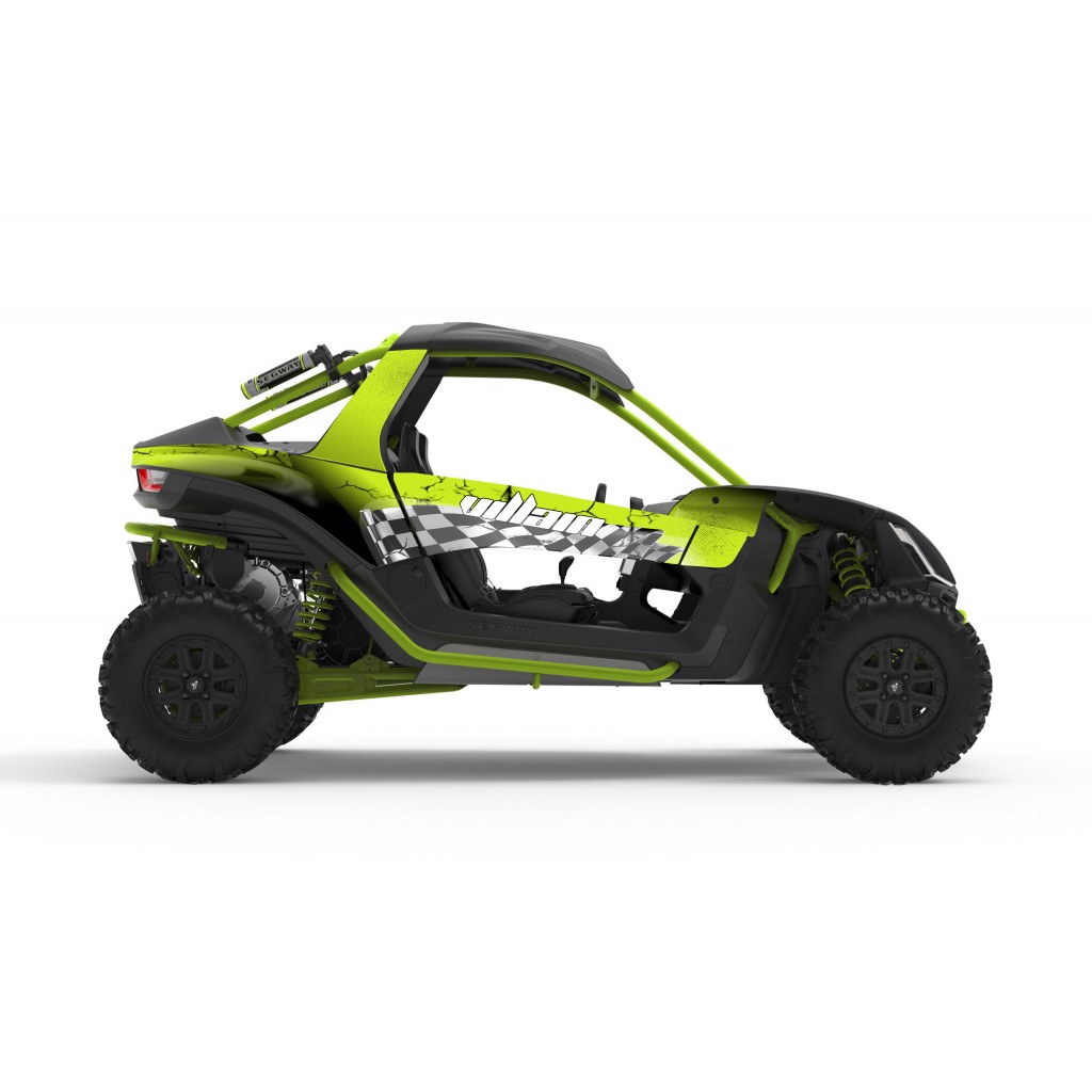 SEGWAY VILLAIN GRAPHIC STICKER SET - DECAL KIT
