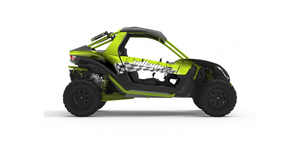SEGWAY VILLAIN GRAPHIC STICKER SET - DECAL KIT
