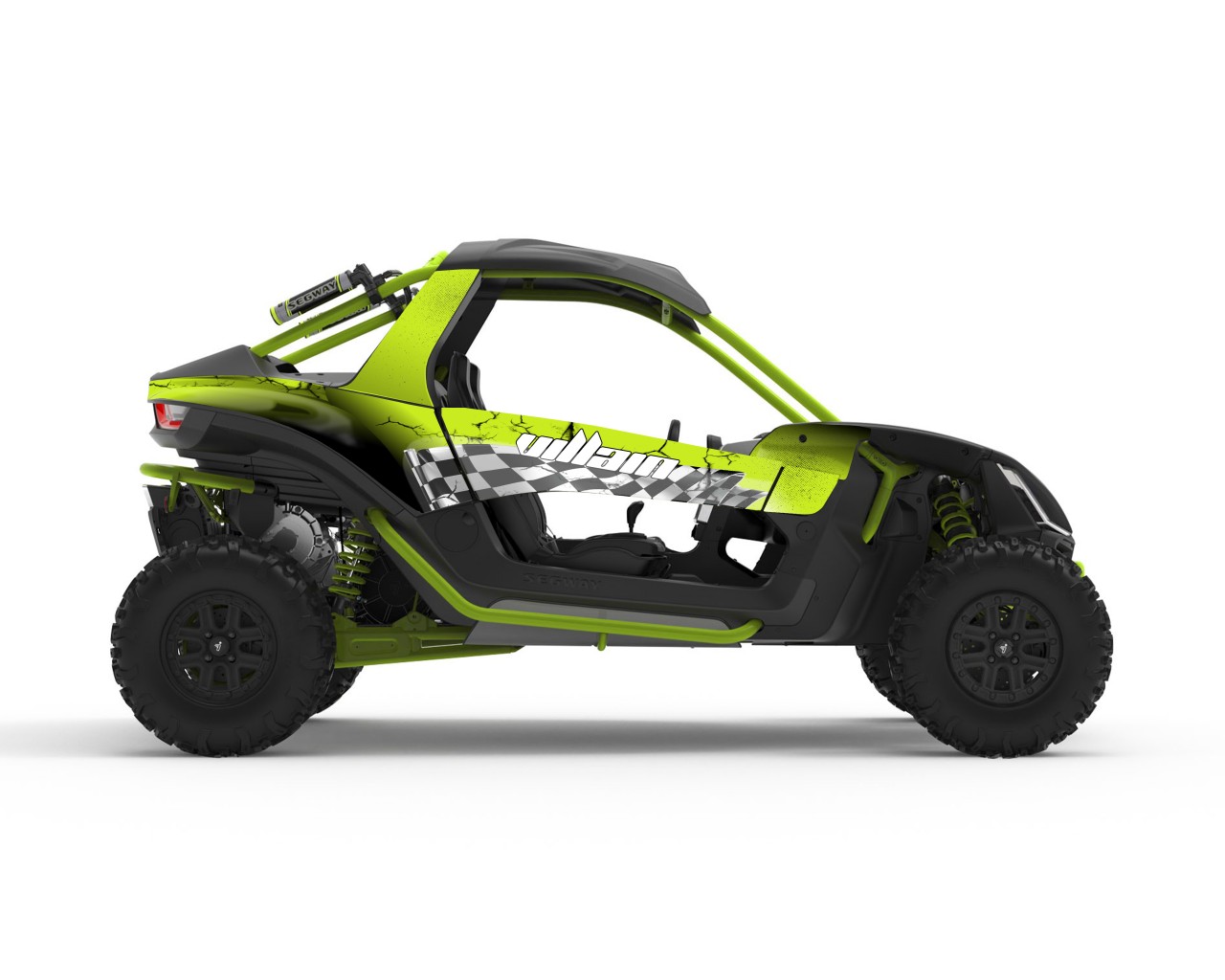 SEGWAY VILLAIN GRAPHIC STICKER SET - DECAL KIT
