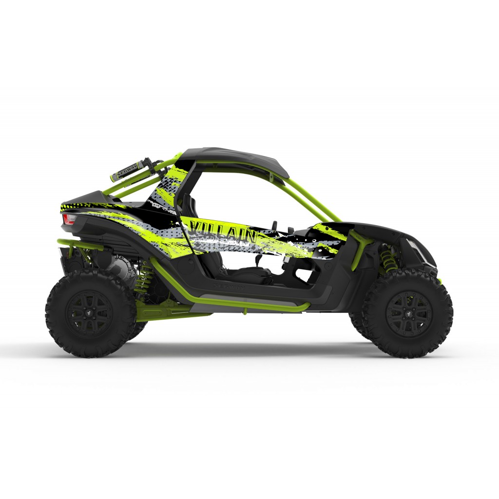 SEGWAY VILLAIN GRAPHIC STICKER SET - DECAL KIT