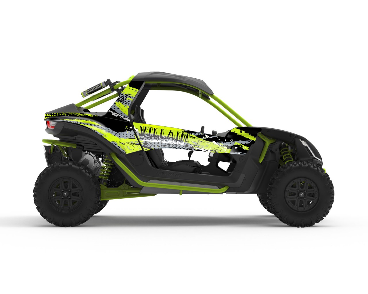 SEGWAY VILLAIN GRAPHIC STICKER SET - DECAL KIT