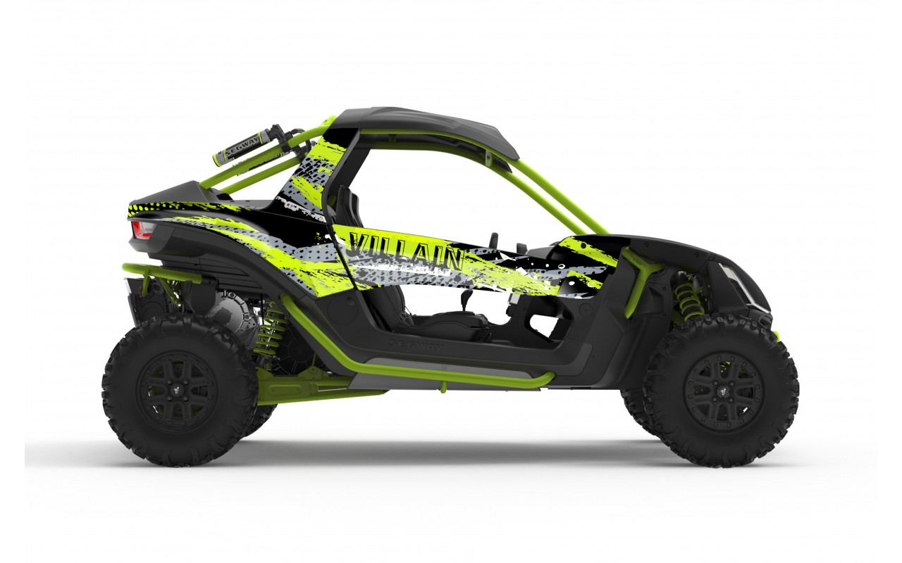 SEGWAY VILLAIN GRAPHIC STICKER SET - DECAL KIT