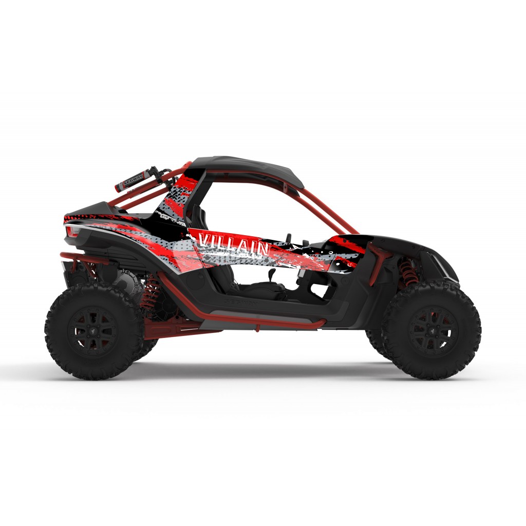 SEGWAY VILLAIN GRAPHIC STICKER SET - DECAL KIT
