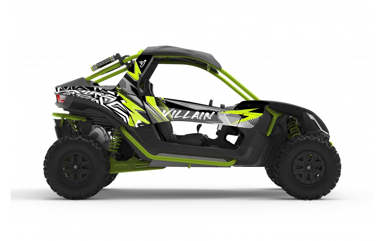 SEGWAY VILLAIN GRAPHIC STICKER SET - DECAL KIT