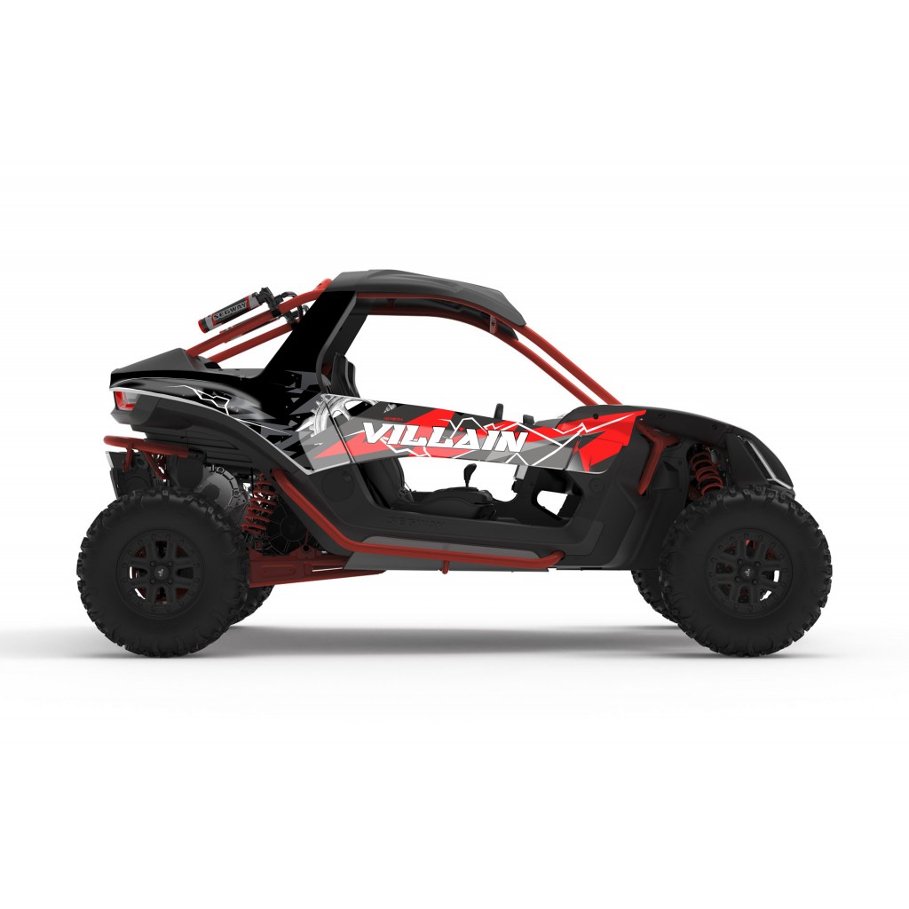 SEGWAY VILLAIN GRAPHIC STICKER SET - DECAL KIT