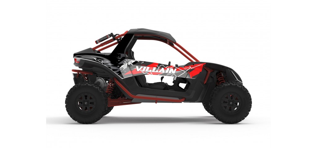 SEGWAY VILLAIN GRAPHIC STICKER SET - DECAL KIT