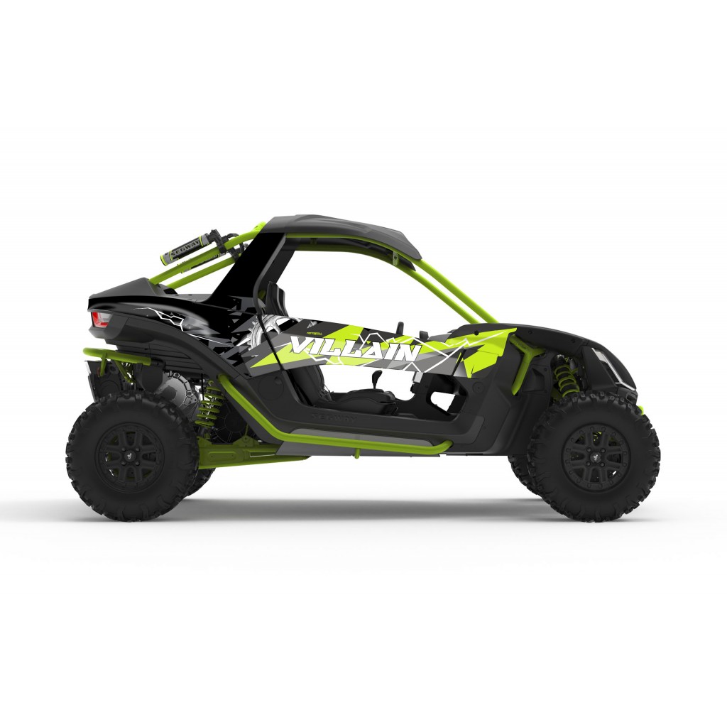 SEGWAY VILLAIN GRAPHIC STICKER SET - DECAL KIT