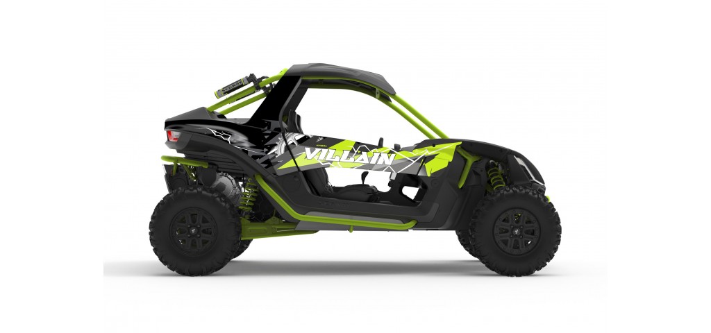 SEGWAY VILLAIN GRAPHIC STICKER SET - DECAL KIT