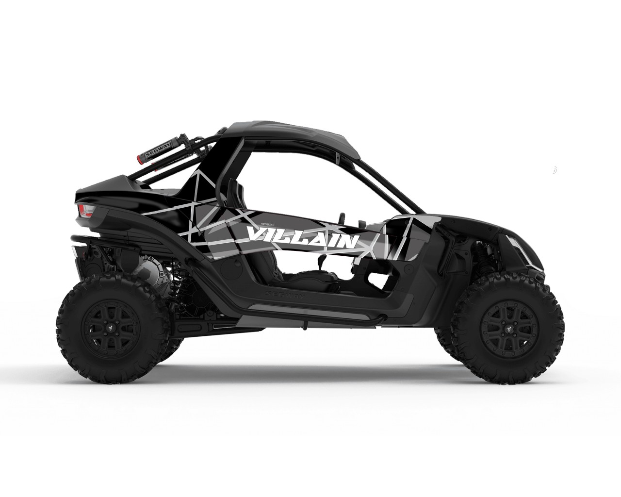 SEGWAY VILLAIN GRAPHIC STICKER SET - DECAL KIT
