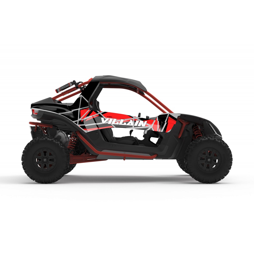 SEGWAY VILLAIN GRAPHIC STICKER SET - DECAL KIT