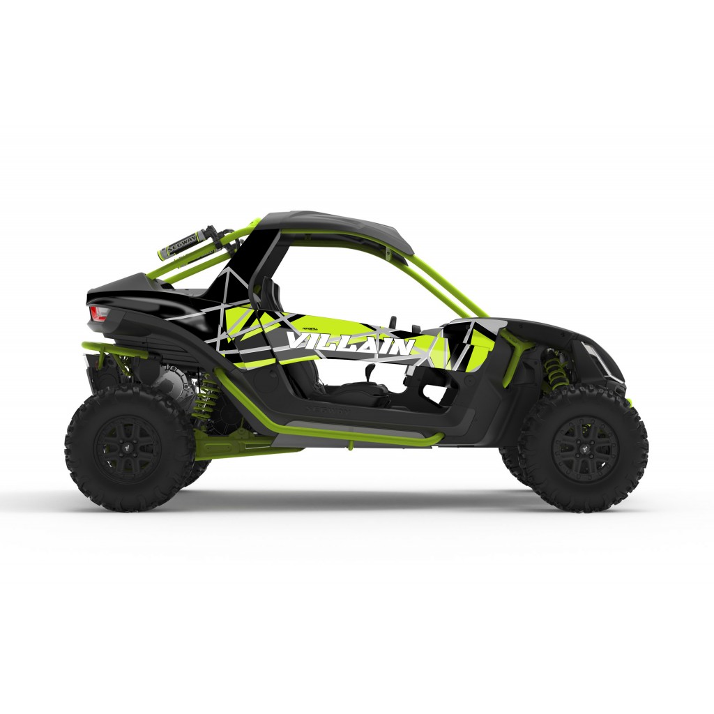 SEGWAY VILLAIN GRAPHIC STICKER SET - DECAL KIT