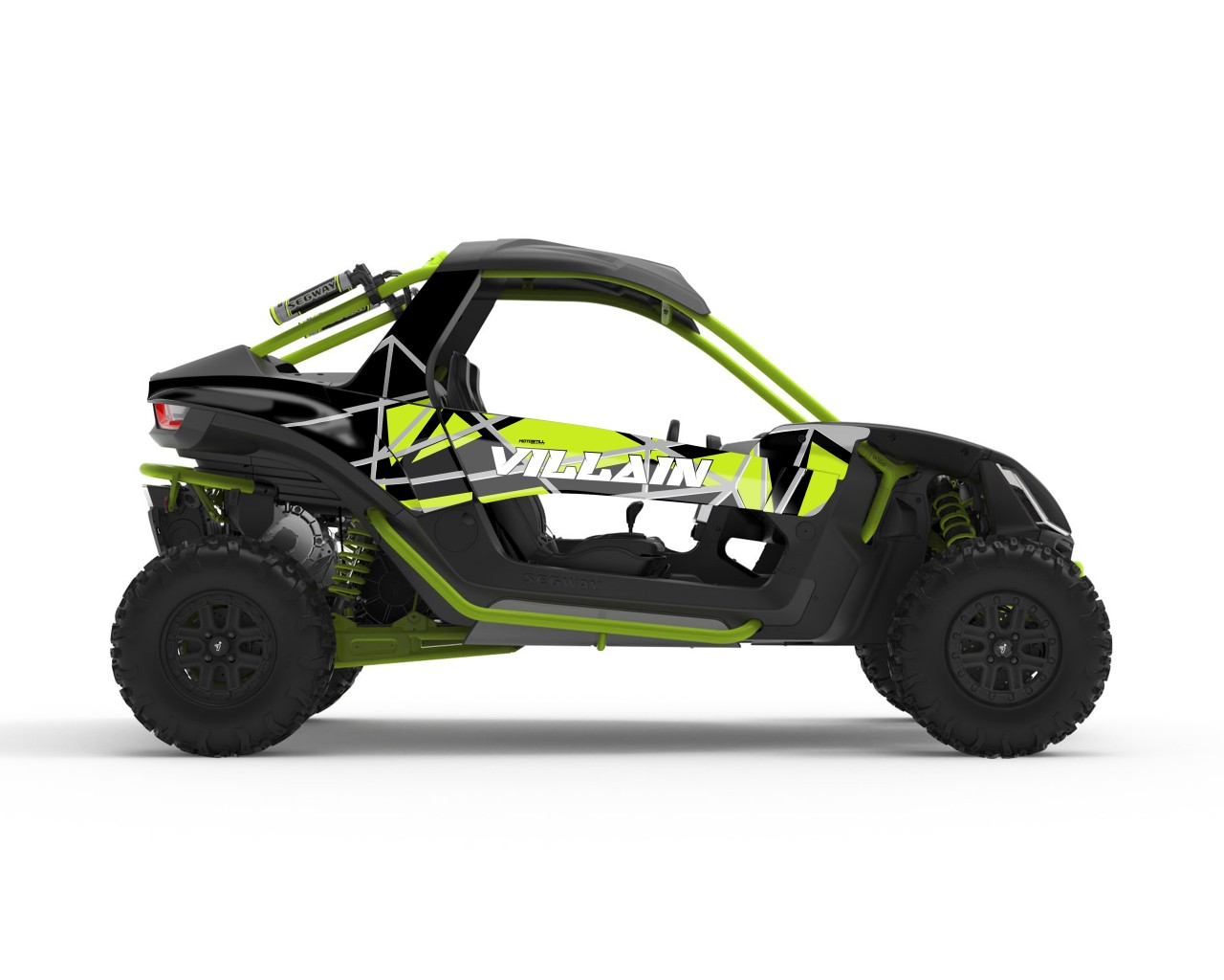 SEGWAY VILLAIN GRAPHIC STICKER SET - DECAL KIT