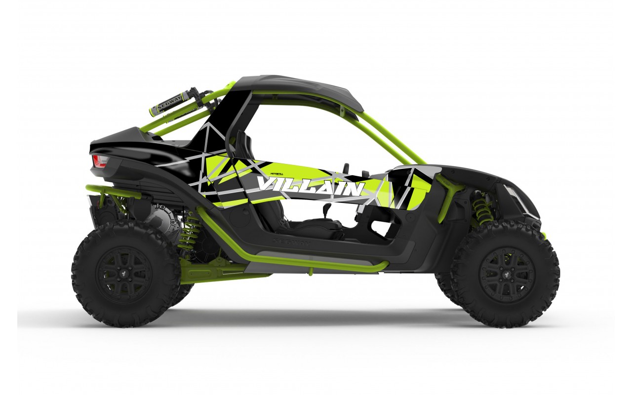 SEGWAY VILLAIN GRAPHIC STICKER SET - DECAL KIT
