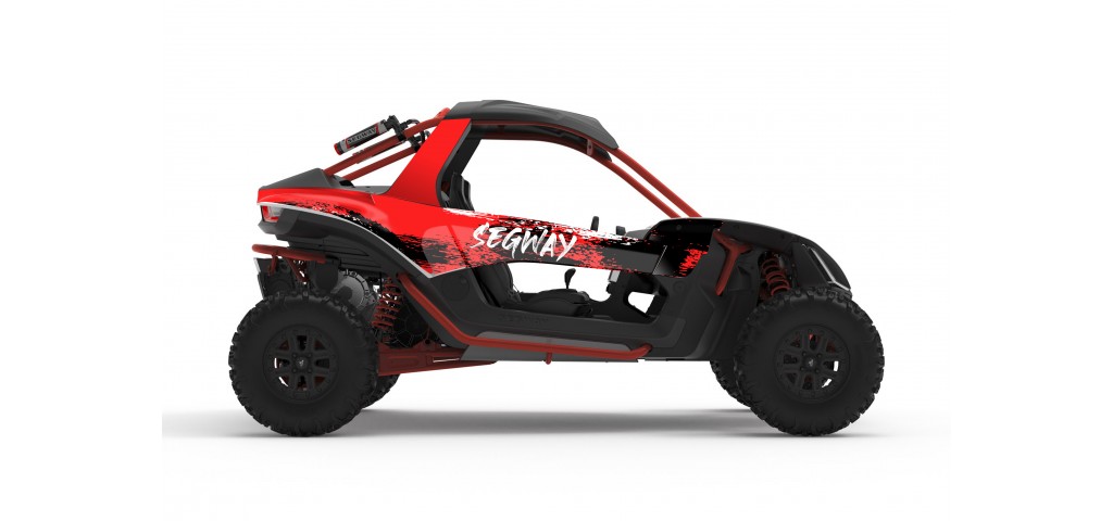 SEGWAY VILLAIN GRAPHIC STICKER SET - DECAL KIT