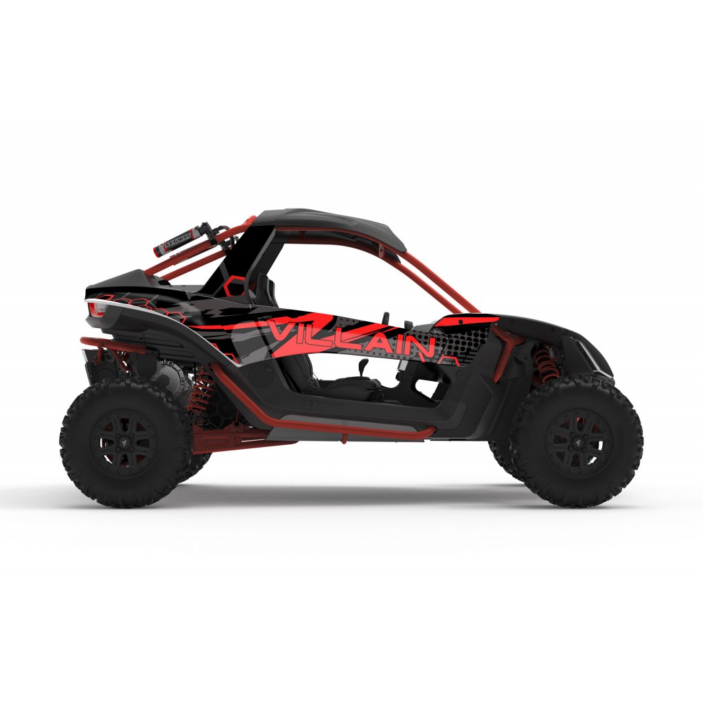 SEGWAY VILLAIN GRAPHIC STICKER SET - DECAL KIT