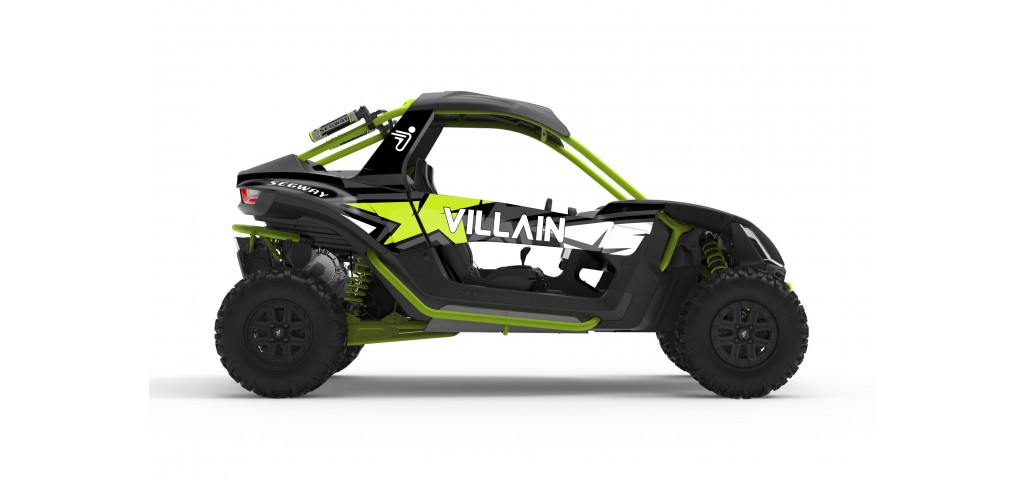 SEGWAY VILLAIN GRAPHIC STICKER SET - DECAL KIT