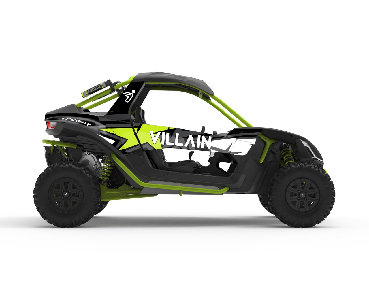 SEGWAY VILLAIN GRAPHIC STICKER SET - DECAL KIT