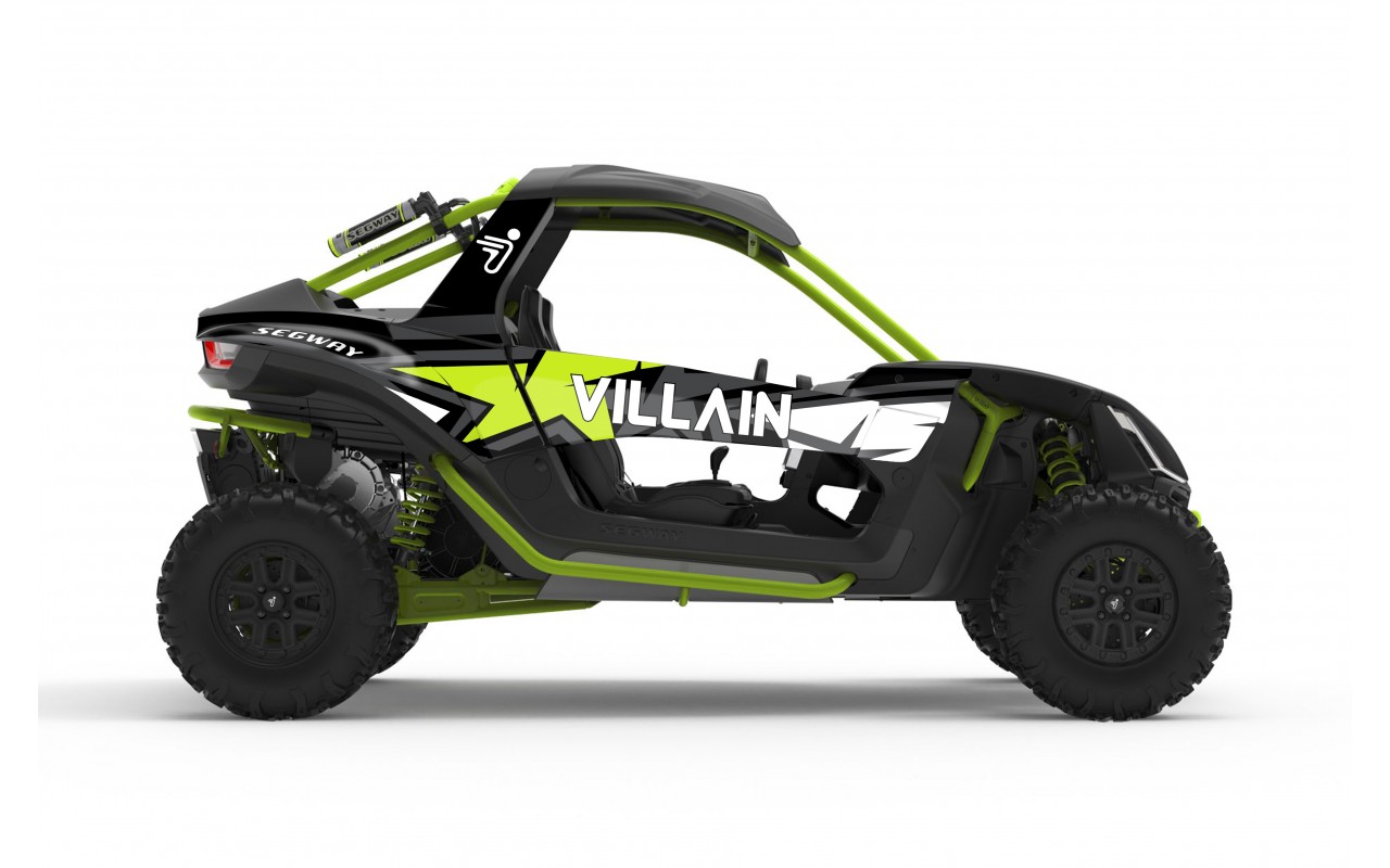 SEGWAY VILLAIN GRAPHIC STICKER SET - DECAL KIT