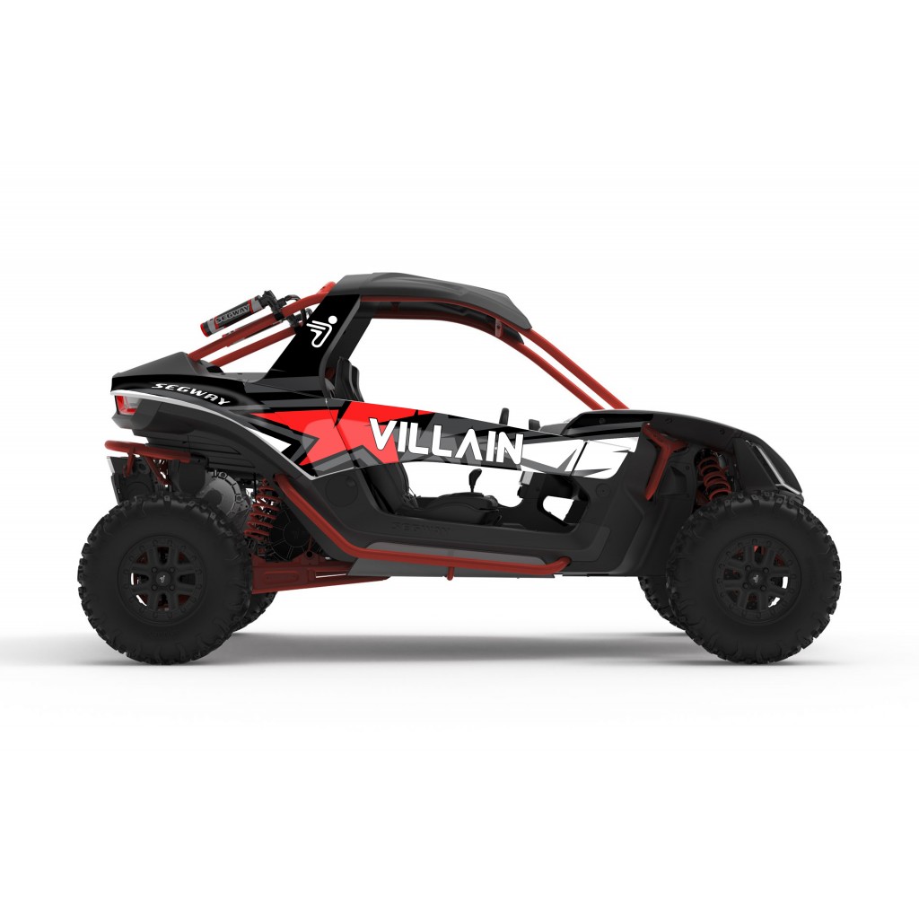 SEGWAY VILLAIN GRAPHIC STICKER SET - DECAL KIT