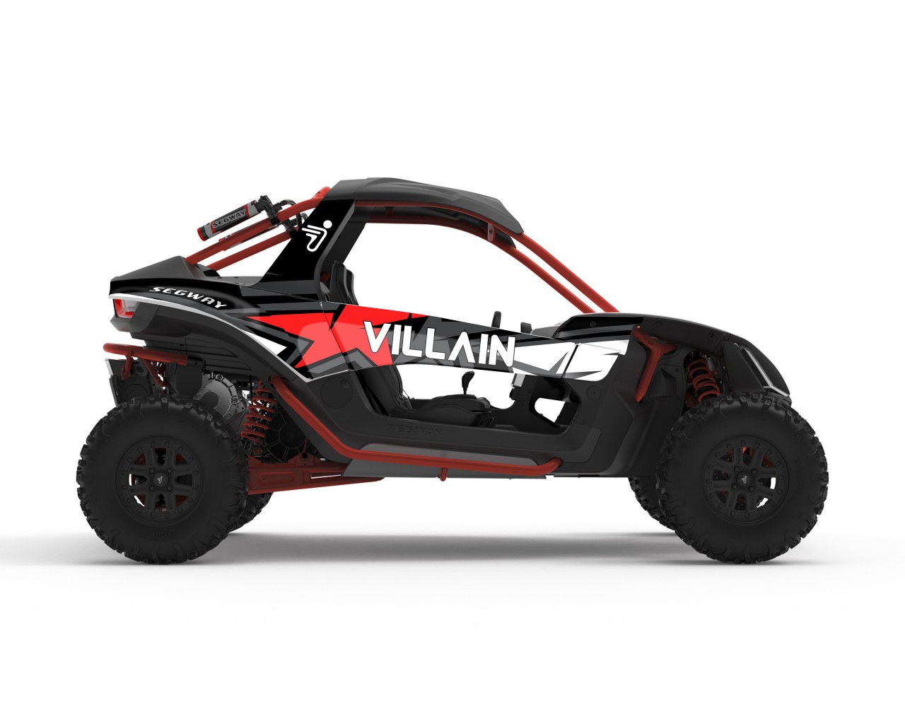 SEGWAY VILLAIN GRAPHIC STICKER SET - DECAL KIT