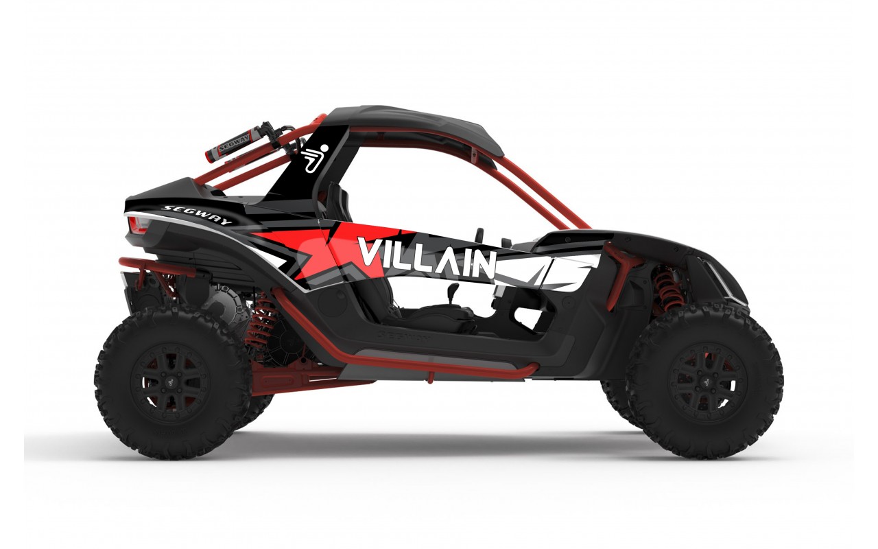 SEGWAY VILLAIN GRAPHIC STICKER SET - DECAL KIT