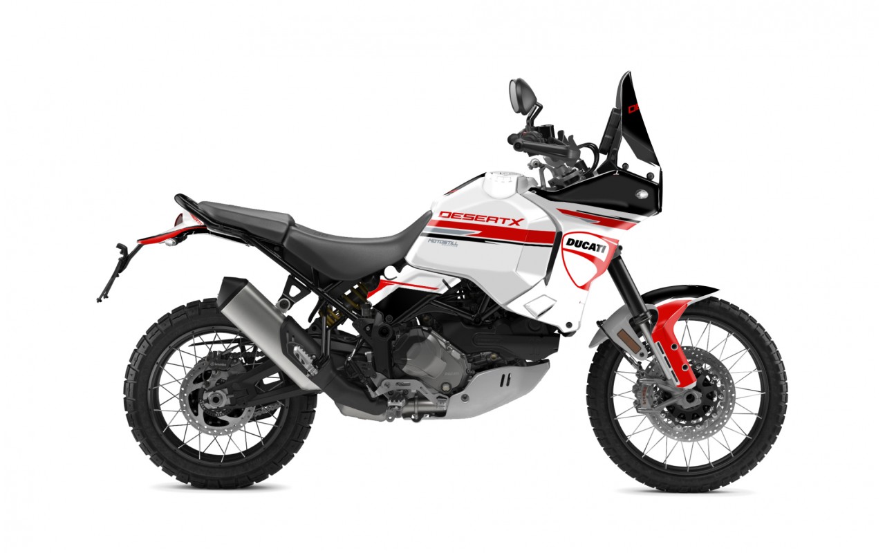 DUCATI DESERT X GRAPHIC SET - DECAL KIT