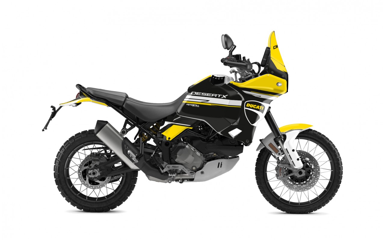DUCATI DESERT X GRAPHIC SET - DECAL KIT