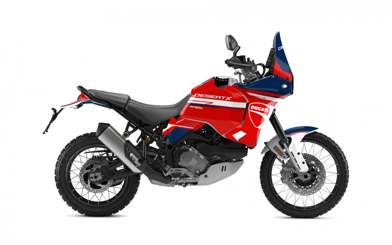 DUCATI DESERT X GRAPHIC SET - DECAL KIT