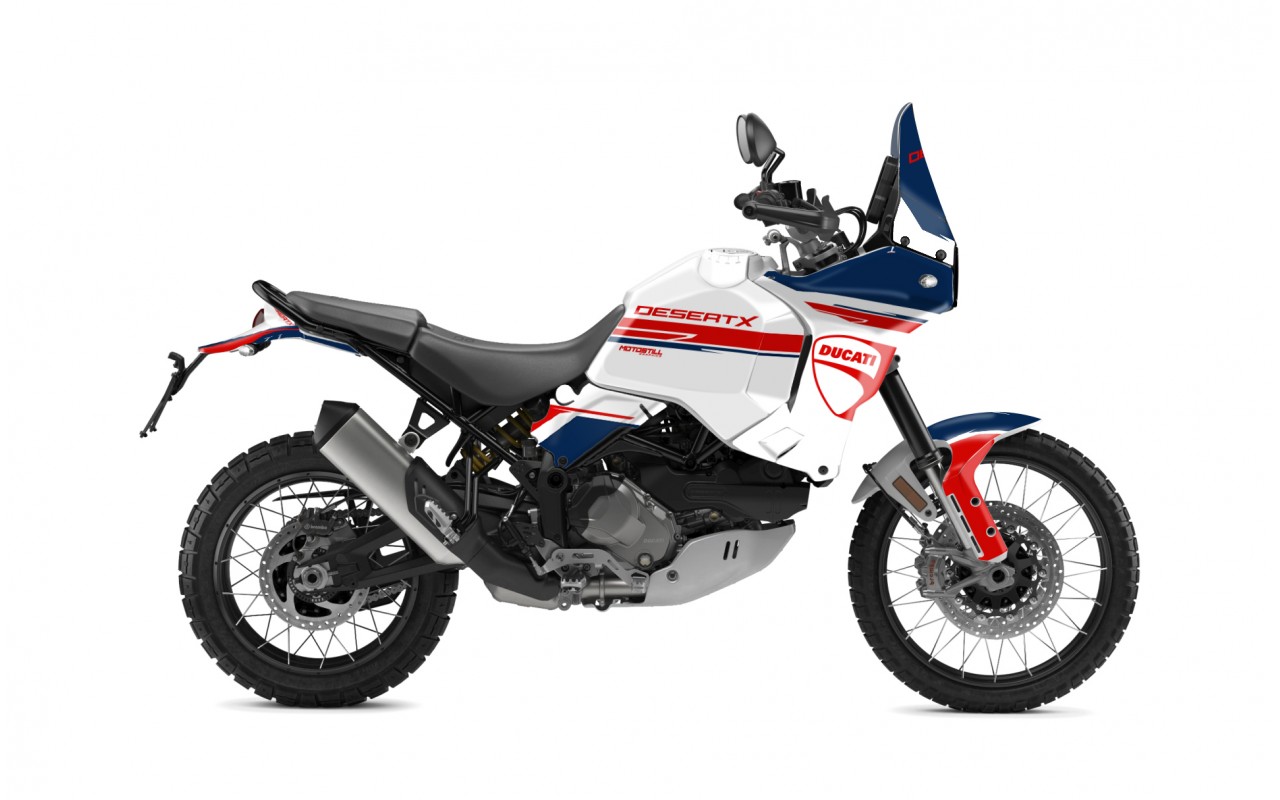 DUCATI DESERT X GRAPHIC SET - DECAL KIT