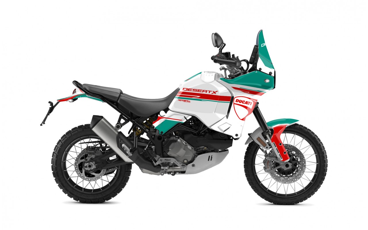 DUCATI DESERT X GRAPHIC SET - DECAL KIT