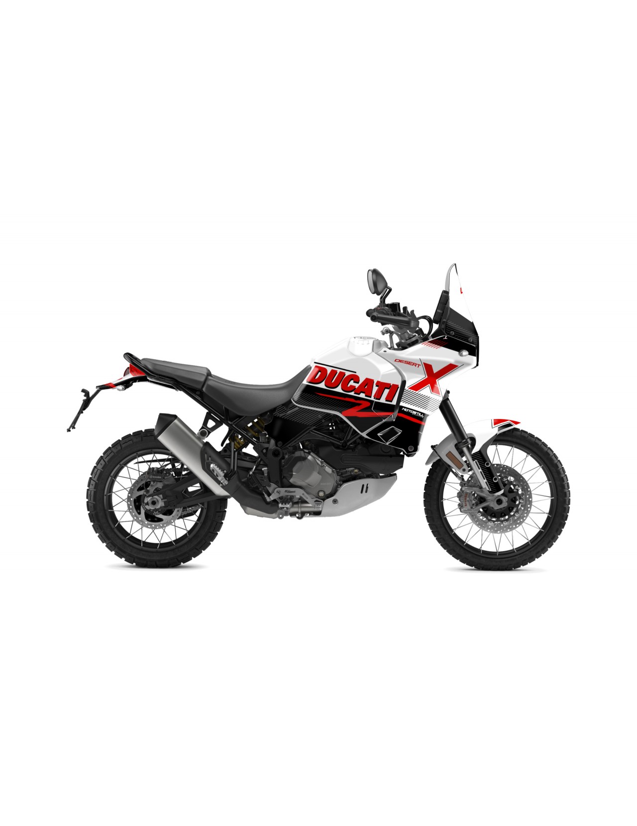 DUCATI DESERT X GRAPHIC STICKER KIT