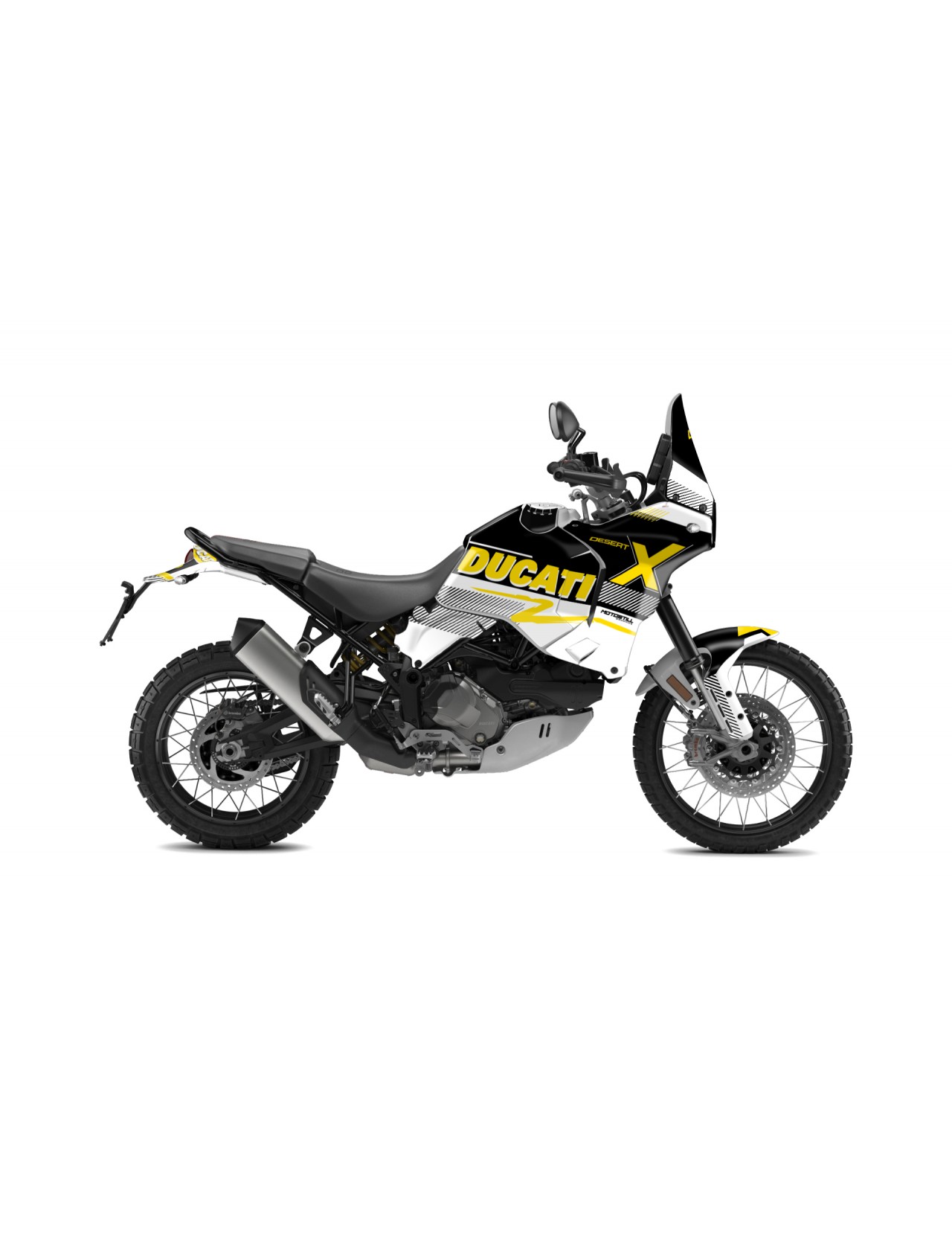 DUCATI DESERT X GRAPHIC STICKER KIT