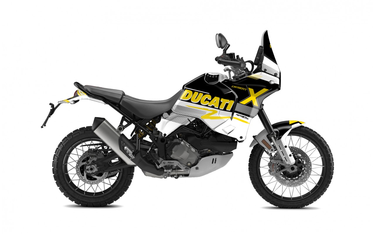 DUCATI DESERT X GRAPHIC SET - DECAL KIT